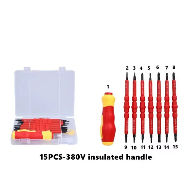 Set Cacciaviti Elettricista Professionali - Kit Isolati 1000V VDE