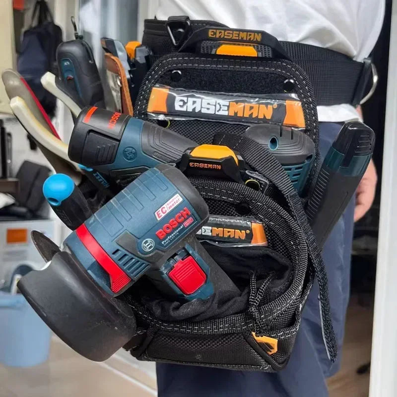 Cintura Portautensili Elettricista - Borsa da Lavoro con Aggancio Rapido