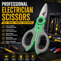 Cesoie Elettricista Heavy Duty - Tagliacavi in Acciaio Inox Multipurpose