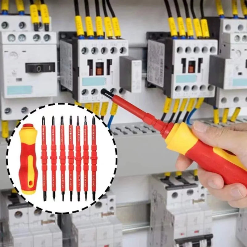 Set Cacciaviti Elettricista Professionali - Kit Isolati 1000V VDE