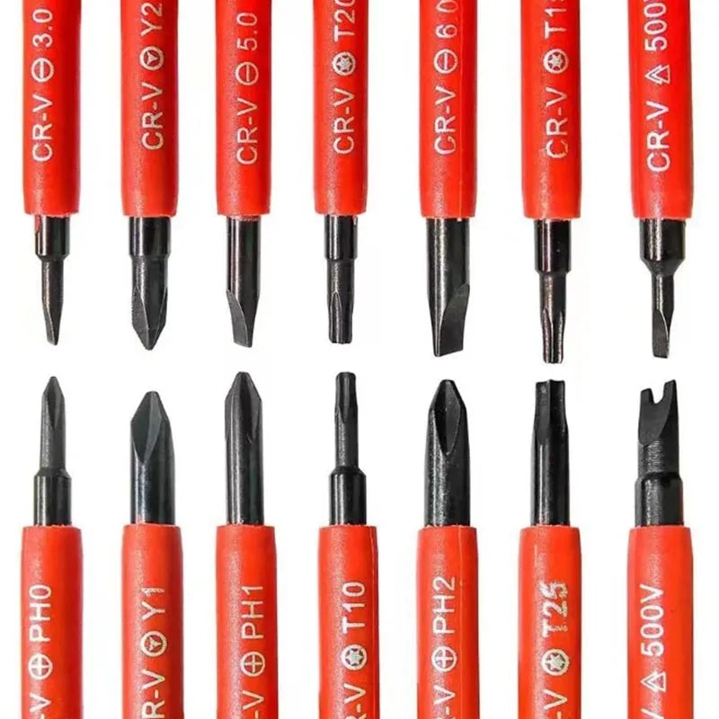 Set Cacciaviti Elettricista Professionali - Kit Isolati 1000V VDE